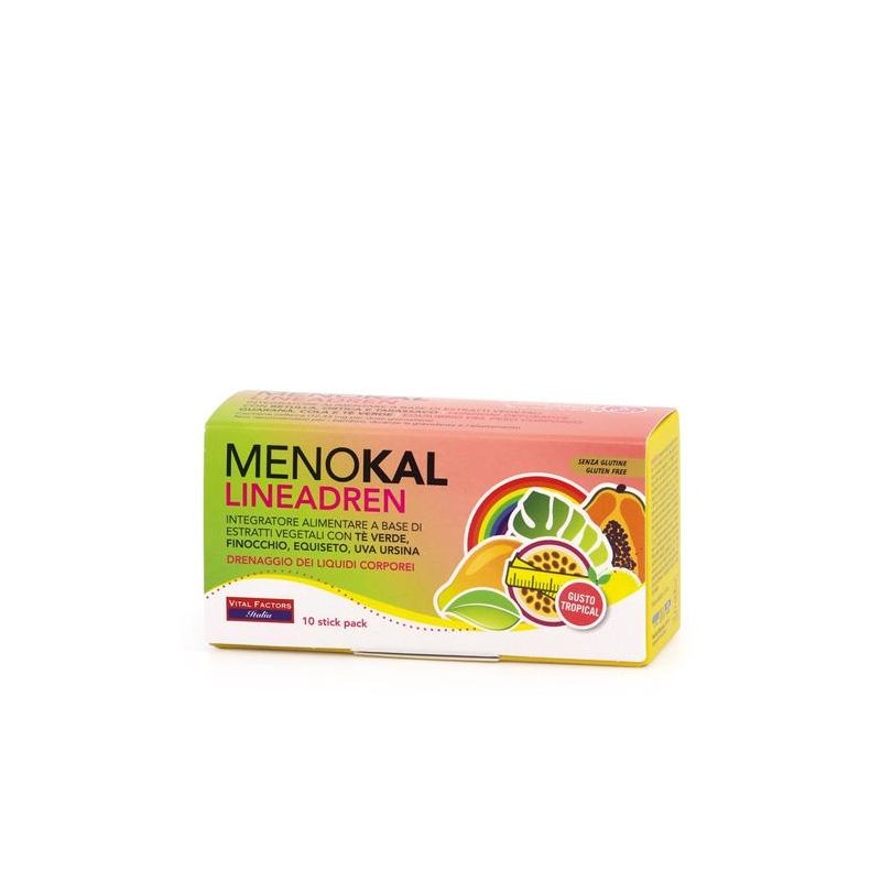 Menokal Lineadren Tropical - Pacchetto da 10 Stick Salutari