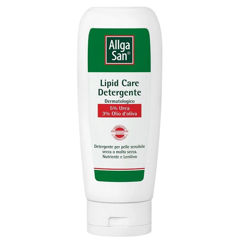 AllgaSan Lipid Care Detergente Idratante per Pelle Secca, 200ml