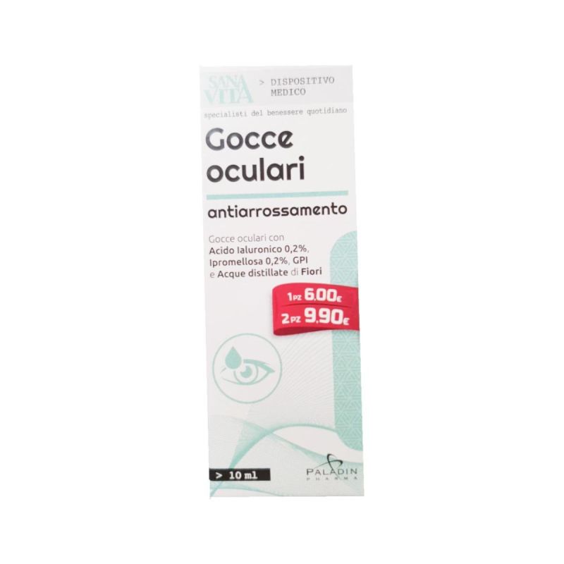 Sanavita Antiarrossamento Gocce Oculari 10ml