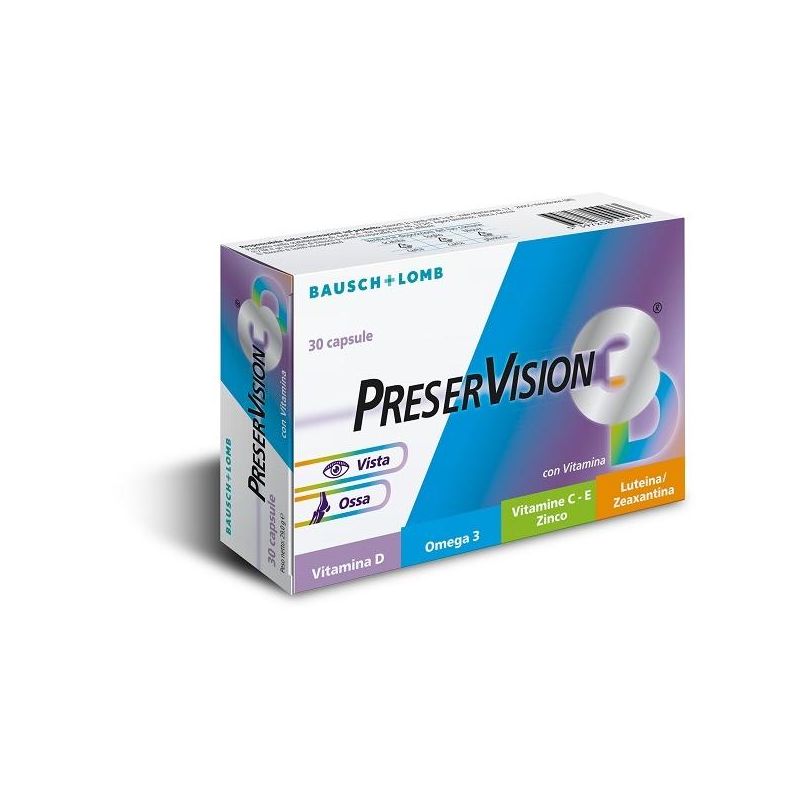 Preservision 3D Vision Support - 30 Capsule