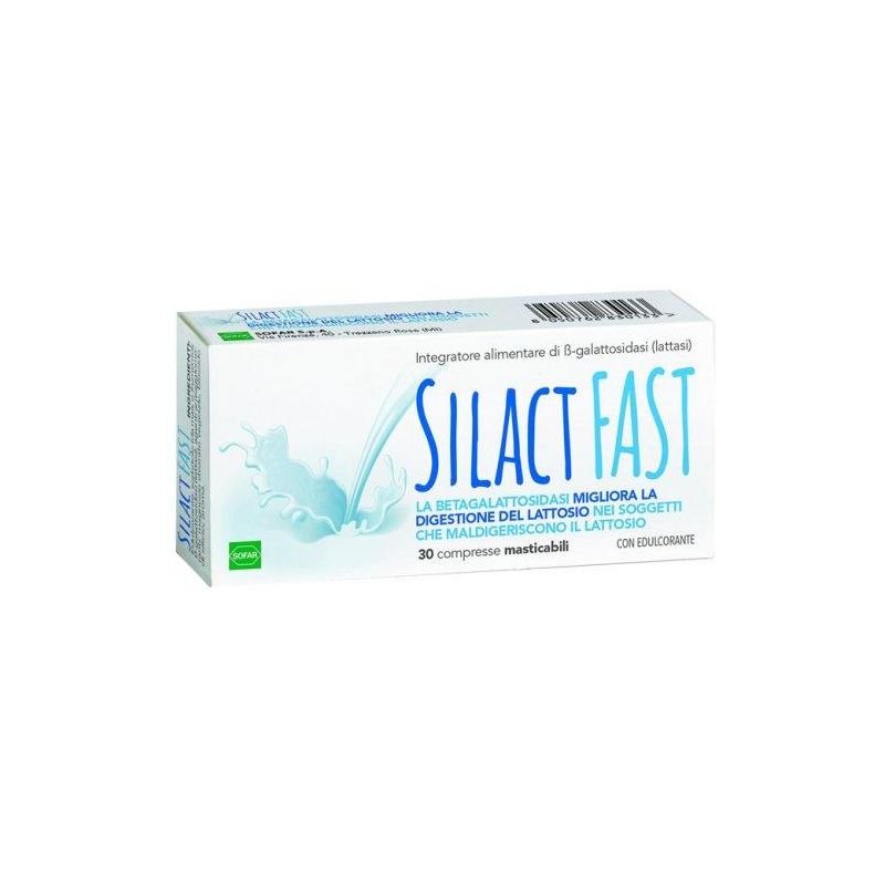 Silact Fast: 30 Compresse di Rilascio Rapido Masticabili