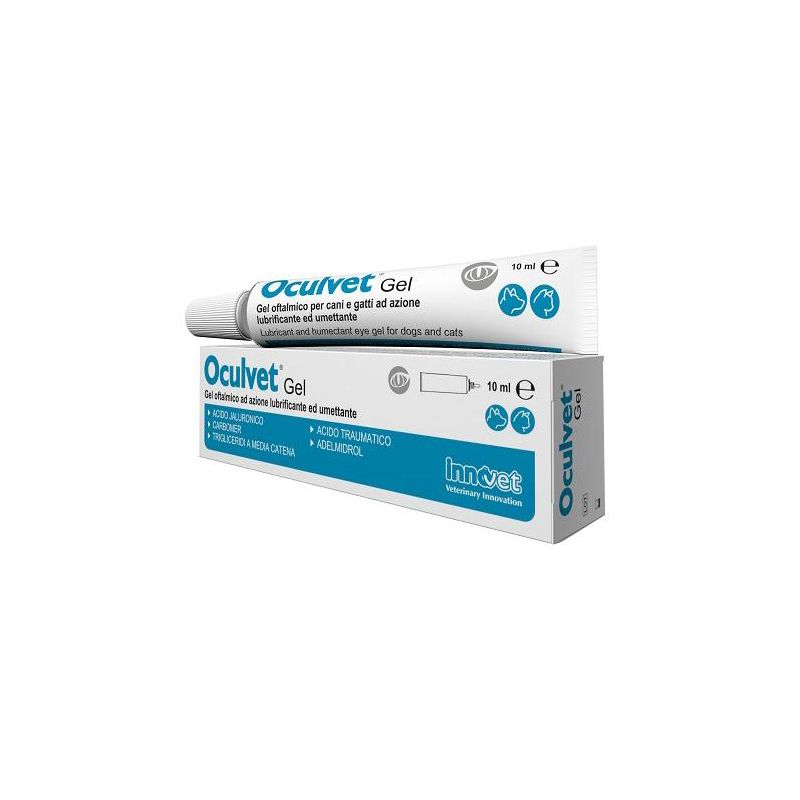 Gel Oftalmico Lubrificante Oculvet 10ml per Cani e Gatti