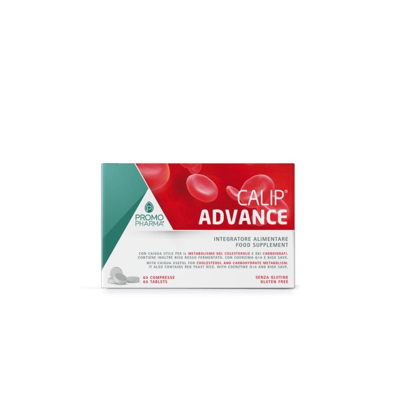 PromoPharma Calip Advance - Integratore Alimentare Avanzato, 60 Compresse