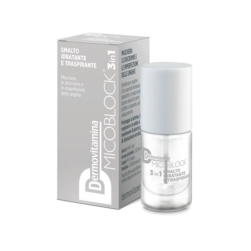 Dermovitamina Micoblock Trasparente Smalto 3-in-1 - 5ml