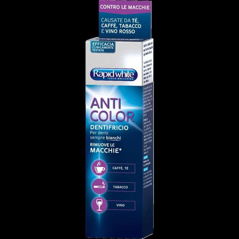 Rapid White Dentifricio Anticolor 75ml