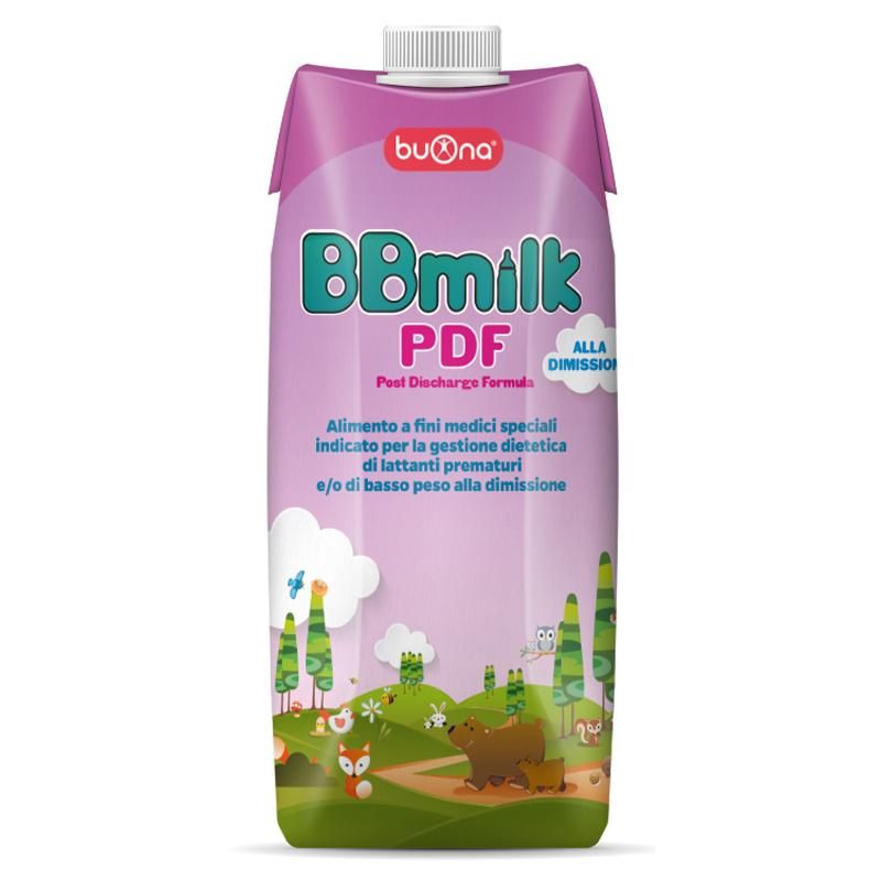 BBmilk Premium Latte adatto dalla Nascita per Lattanti Prematuri, Formato 500ml - Versione PDF