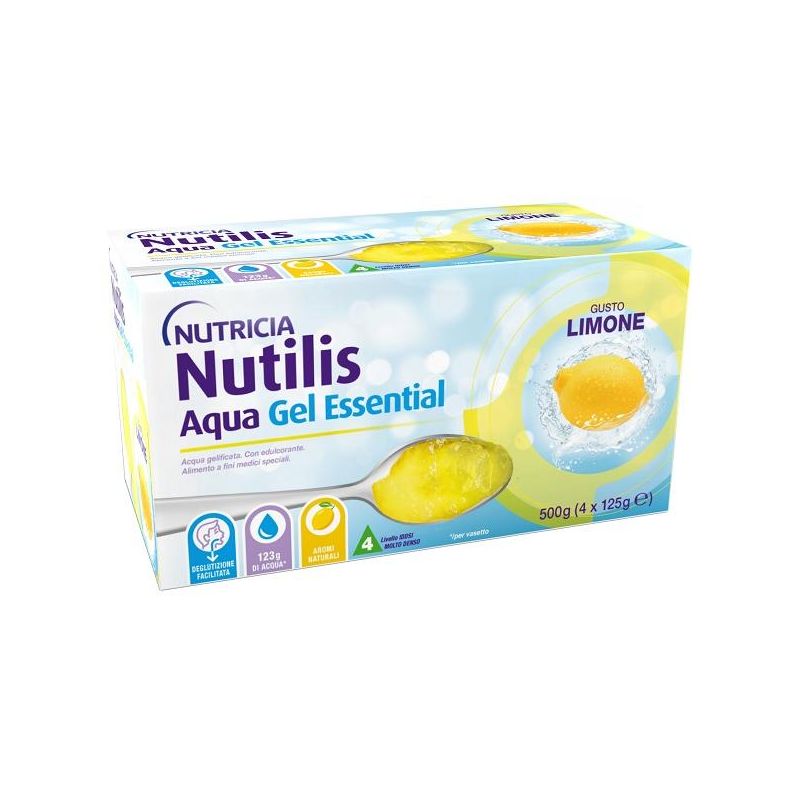 Nutricia Nutilis Aqua Essential Gel Limone 4x125g