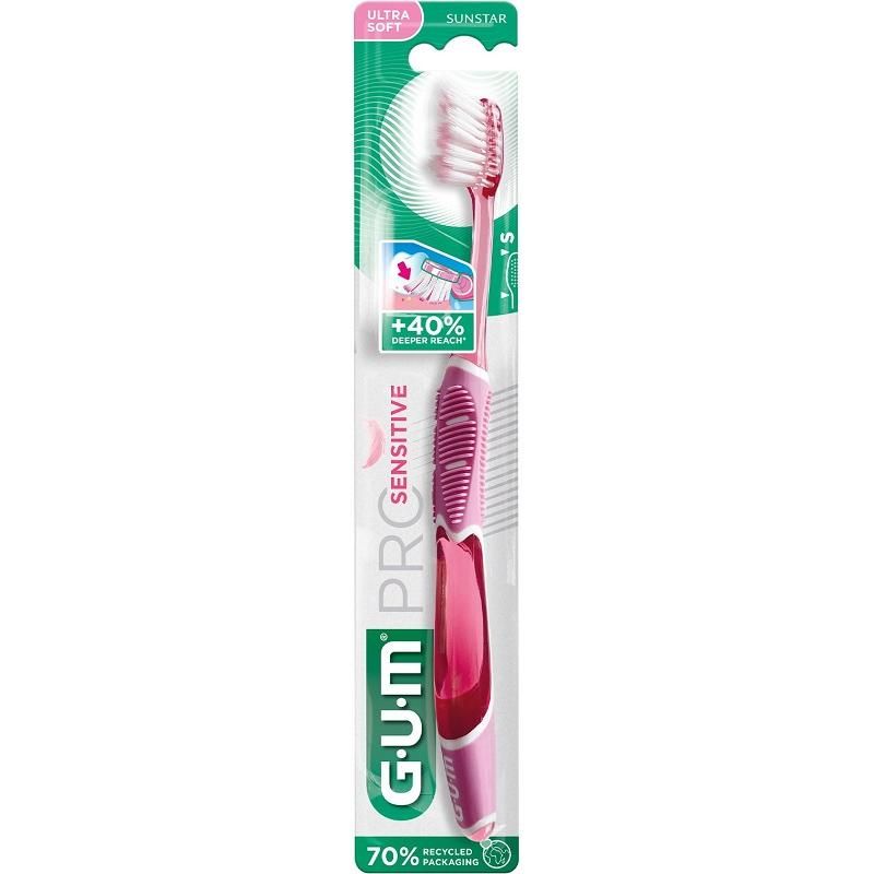 Set Spazzolino Professionale Gum Pro per Denti Sensibili - 1 Pezzo