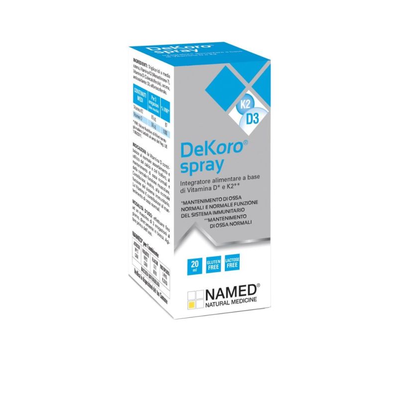 Dekoro Integratore Spray per Ossa 20ml di Named