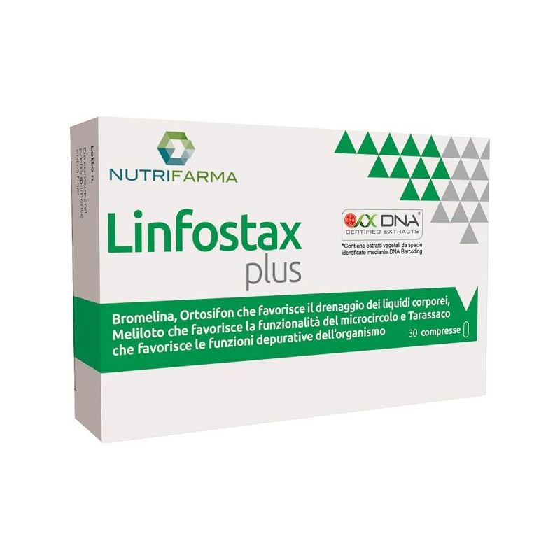 NutriFarma Linfostax Plus - 30 Compresse