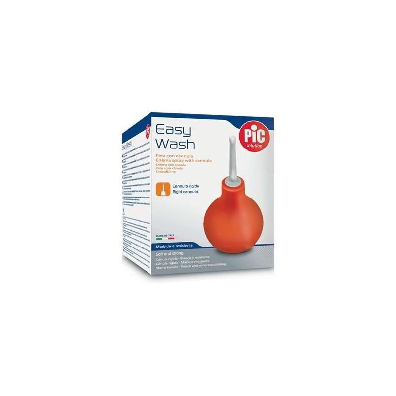 Pic Easy Wash - Irrigatore Nasale a Pera con Cannula Rigida 143ml