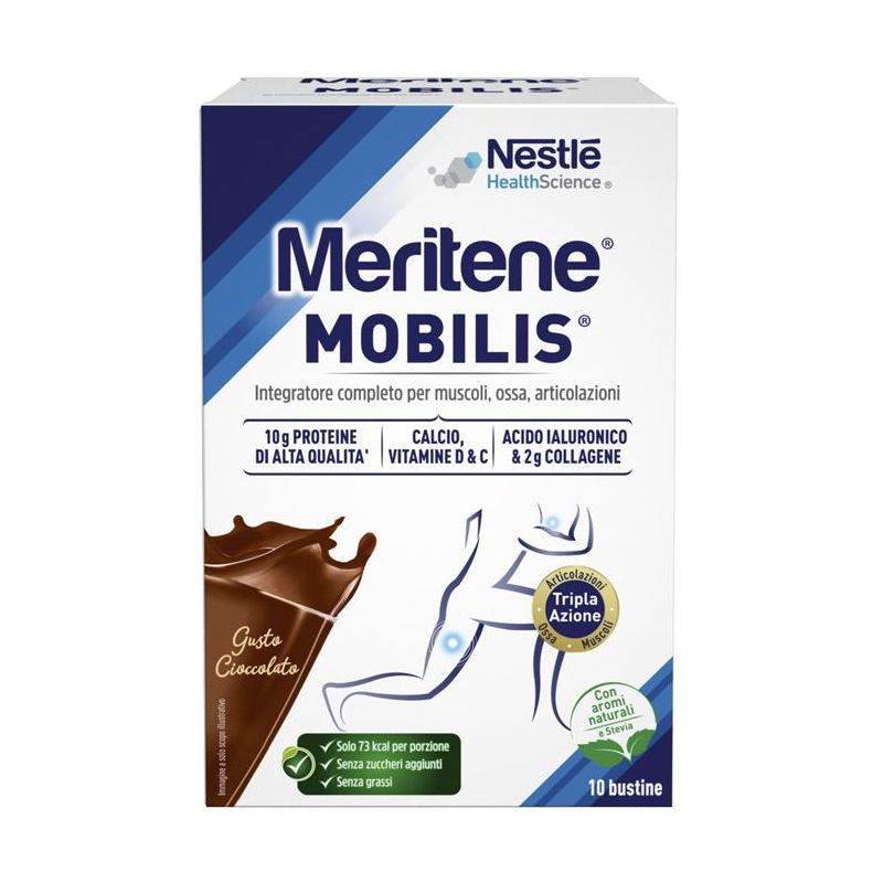 Meritene Mobilis Gusto Cioccolato 10 Bustine