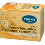 Viropa Infuso di Erbe Aromatiche in Filtri - Finocchio, Anice, Cumino, Camomilla