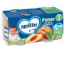 Mellin Omogeneizzato di Pesca - Pacco doppio da 100g
