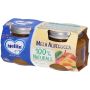 Mellin Albicocca Omogeneizzata - Pacco da 2, 100g ciascuno