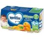 Mellin Albicocca Omogeneizzata - Pacco da 2, 100g ciascuno