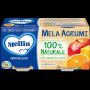 Mellin Omogeneizzato Biologico di Mela e Agrumi - 2 Vasetti da 100g