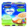 Mellin Pastina Completa con Verdure e Formaggino, 2x200g