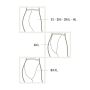 Naomi Collant Modellanti 140 Denari in Visone, Taglia 1 Small