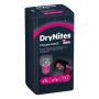 Huggies DryNites - Mutandine Pi√π Notte per Ragazze, 8-15 Anni, 27-57Kg, 9 Pezzi