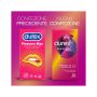 Durex Pleasuremax Easy-On Condoms - Pacco da 6 Pezzi