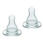 Medela Set di 2 Tettarelle in Silicone a Flusso Lento