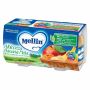 Mellin Omogeneizzato di Albicocca, Banana e Mela - Doppio Pack 100g
