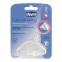 Tettarella Chicco Natural Feeling per 2 Mesi e Oltre con Flusso Medio