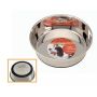 Camon Durapet - Ciotola Antiscivolo in Acciaio, Diametro 16cm