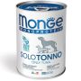 Monge Monoprotein Solo Tonno - Alimento Umido per Cani Adulti, 400g
