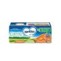 Mellin Pappa Omogeneizzata di Carote, Doppio Pacchetto da 80g