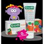 Dentifricio Gusto Fragola per Bambini da 6+ Anni, Gum Junior - 50ml