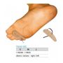 Cuscinetto in Lattice Rivestito Taglia Media per Dita Martello Orione Ok Ped G250 - Sinistra