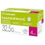 Ago per Penna Insulina Nanopass 32.5G 4mm - Pacco da 100 Pezzi