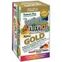 Natures Plus Animal Parade Gold - Tavolette Multivitaminiche Assortite per Bambini, 60 Pezzi