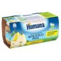 Humana Bio Omogeneizzato di Pera - Confezione Doppia da 100g