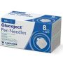 Glucoject Ago da 8mm, Gauge 32 per Penna Insulina - Confezione da 100 Pezzi