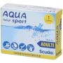 Scudo Aqua Sport - Tappi per le Orecchie per Adulti, 1 Paio