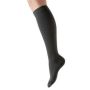 Dualsan Unisex Calzino di Compressione Nero con Punta Chiusa, Taglia 2