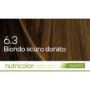 Biokap Nutricolor Delicato Rapid Biondo Scuro Dorato 6.3 - Tinta per Capelli Nutriente 135ml