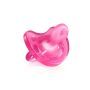 Chicco Physio Soft Succhietto in Silicone Rosa, 1 Pezzo, Adatto per Bambini di 12 Mesi e Superiori