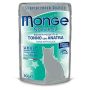Monge Natural Superpremium Alimento Umido per Gatti con Tonno e Anatra 80g