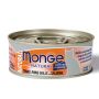 Monge Natural Cibo Umido per Gatti Adulti - Tonno Pinne Gialle e Salmone 80g
