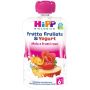 Hipp Bio Frullato di Frutta con Yogurt Mela e Frutti Rossi - 90g