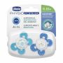 Chicco Physio Comfort Boy - Succhietto in Silicone 6-16 Mesi