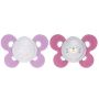 Chicco Physio Comfort Succhietto Luminoso in Silicone, 2 Pezzi