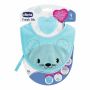 Chicco Bavaglino Fresh Azzurro con Massaggiagengive