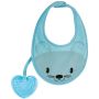 Chicco Bavaglino Fresh Azzurro con Massaggiagengive