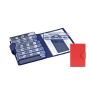 Set Portapillole Settimanale Medidos Rosso con Velcro 10.5x15.5x2.5cm