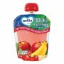 Mellin Purea di Frutta e Verdura per Bambini, Gusto Mela Fragola Banana Carota, 90g
